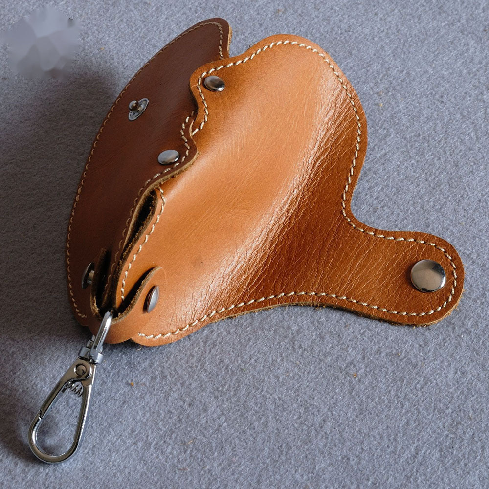 Wholesale Simple Thick Cowhide Keychains